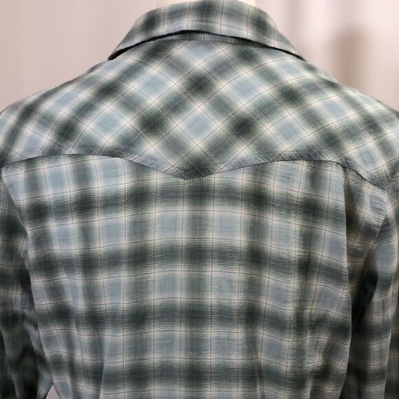 a.n.a. country western style long sleeve blouse - Picture 8 of 8